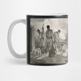 Pike forging, Irish Rebellion of 1848 (The Famine Rebellion) Mug